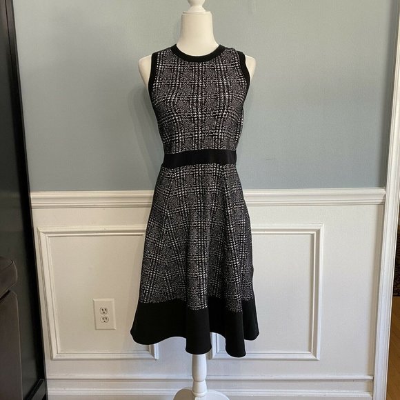 kate spade Dresses & Skirts - Kate Spade Mod Plaid Sweater Dress Wool Blend